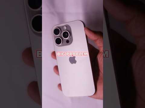 The iPhone has a Big Problem!