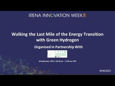 Walking the last mile of the energy transition with green hydrogen