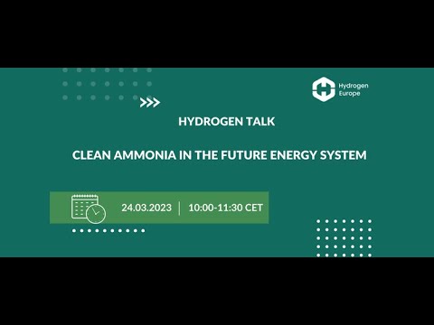 Hydrogen Talk: Clean Ammonia in the Future Energy System